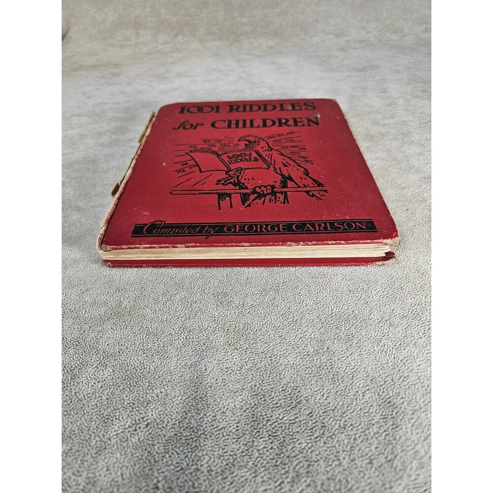 1001 Riddles For Children Compiled By George Carlson Copyright 1949 Platt & Munk - Picture 2 of 14